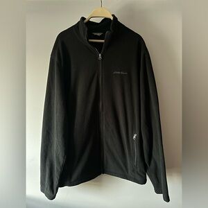 Men’s Eddie Bauer Black Half Zip-up Sweater